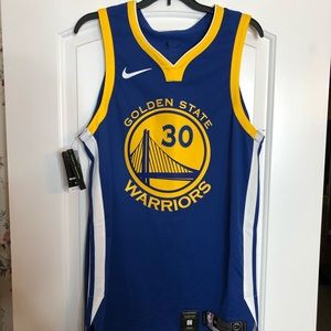 Nike warriors curry jersey